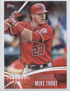 2014 Topps National Convention - The Future is Now Jumbos #1 - Mike Trout