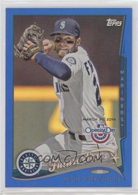 2014 Topps Opening Day - [Base] - Blue Holofoil #177 - Future Stars - Nick Franklin /2014
