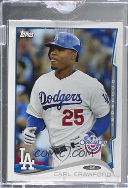 2014 Topps Opening Day - [Base] - Topps Vault #45 - Carl Crawford /1 [Uncirculated]