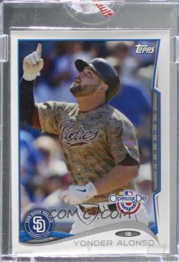 2014 Topps Opening Day - [Base] - Topps Vault #61 - Yonder Alonso /1 [Uncirculated]