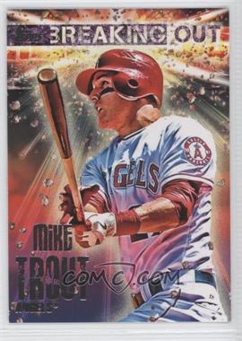 2014 Topps Opening Day - Breaking Out #BO-4 - Mike Trout