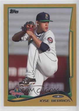 2014 Topps Pro Debut - [Base] - Gold #92 - Jose Berrios /50