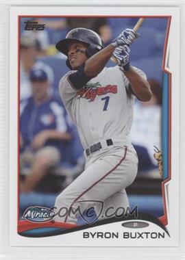 2014 Topps Pro Debut - [Base] - Topps Vault Blank Back #1 - Byron Buxton /1