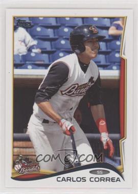 2014 Topps Pro Debut - [Base] #100.1 - Carlos Correa (no number on jersey front)