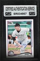 Jonathan Gray (pitching) [CAS Certified Sealed]