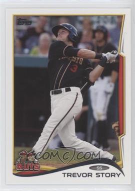 2014 Topps Pro Debut - [Base] #23 - Trevor Story