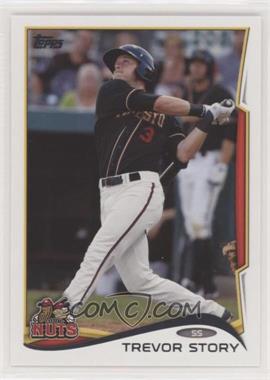 2014 Topps Pro Debut - [Base] #23 - Trevor Story