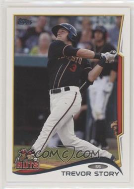 2014 Topps Pro Debut - [Base] #23 - Trevor Story