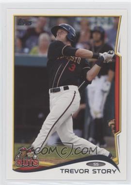 2014 Topps Pro Debut - [Base] #23 - Trevor Story