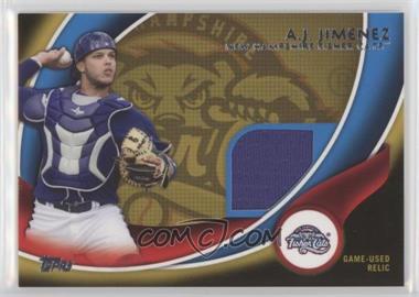 2014 Topps Pro Debut - Debut Duds - Gold #DD-AJ - A.J. Jimenez /50