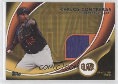 2014 Topps Pro Debut - Debut Duds - Gold #DD-CC - Carlos Contreras /50