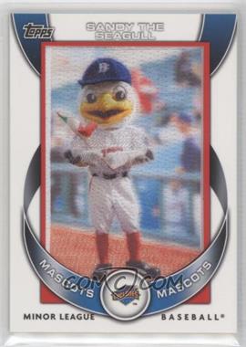 2014 Topps Pro Debut - Mascot Manufactured Patches #MM-SS - Sandy The Seagull /99