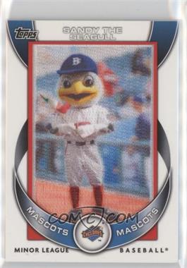 2014 Topps Pro Debut - Mascot Manufactured Patches #MM-SS - Sandy The Seagull /99