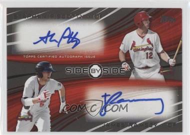 2014 Topps Pro Debut - Side by Side Dual Autographs #SSA-PR - Stephen Piscotty, James Ramsey /20