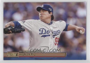 2014 Topps Stadium Club - [Base] - Gold Foil #158 - Hyun-Jin Ryu