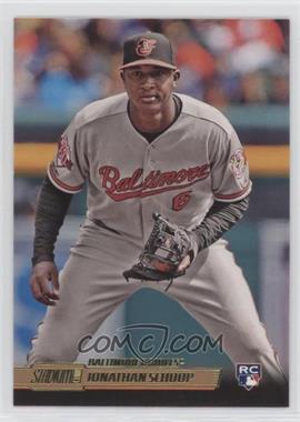 2014 Topps Stadium Club - [Base] - Gold Foil #59 - Jonathan Schoop [EX to NM]