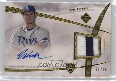 2014 Topps Supreme - Autographed Patch Relics #APR-WM - Wil Myers /25