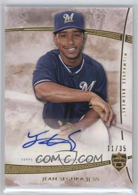 2014 Topps Supreme - Autographs - Sepia #SA-JSE - Jean Segura /35