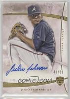 Julio Teheran #/50