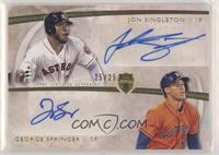 Jon Singleton, George Springer #/25