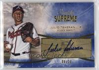 Julio Teheran #/20