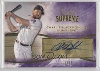 Charlie Blackmon [Noted] #/25