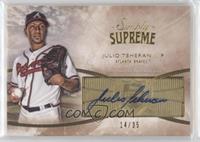 Julio Teheran #/35