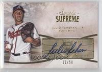 Julio Teheran #/50