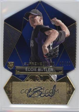 2014 Topps Supreme - Supreme Stylings Autographs - Blue #SS-EB - Eddie Butler /20