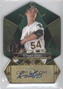 2014 Topps Supreme - Supreme Stylings Autographs - Green #SS-SG - Sonny Gray /45