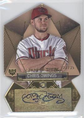 2014 Topps Supreme - Supreme Stylings Autographs - Sepia #SS-CO - Chris Owings /35