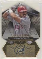 Juan Gonzalez #/50