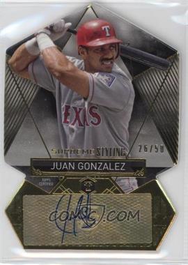 2014 Topps Supreme - Supreme Stylings Autographs #SS-JG - Juan Gonzalez /50