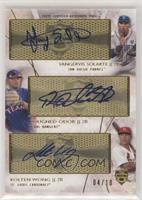 Yangervis Solarte, Rougned Odor, Kolten Wong #/10