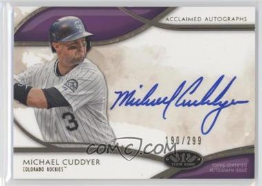 2014 Topps Tier One - Acclaimed Autographs #AA-MCU - Michael Cuddyer /299