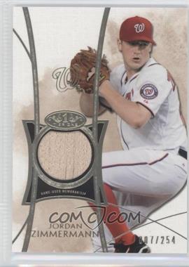 2014 Topps Tier One - Relics #TOR-JZ - Jordan Zimmermann /254