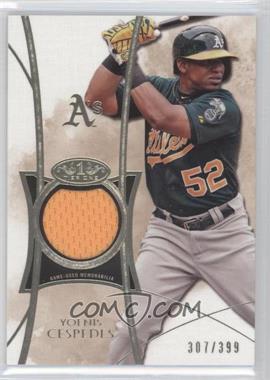 2014 Topps Tier One - Relics #TOR-YC - Yoenis Cespedes /399