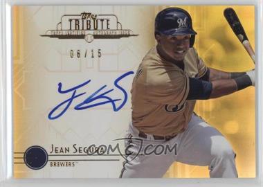 2014 Topps Tribute - Autographs - Gold #TA-JS - Jean Segura /15