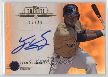 2014 Topps Tribute - Autographs - Orange #TA-JS - Jean Segura /40