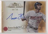 Aaron Hicks #/35