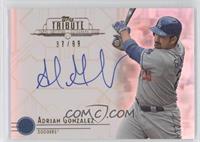 Adrian Gonzalez #/99