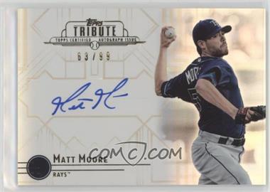 2014 Topps Tribute - Autographs #TA-MM - Matt Moore /99