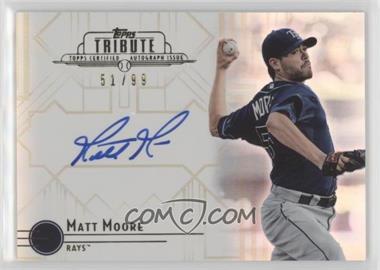 2014 Topps Tribute - Autographs #TA-MM - Matt Moore /99