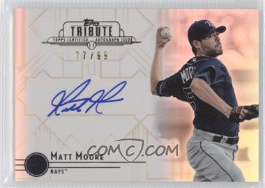 2014 Topps Tribute - Autographs #TA-MM - Matt Moore /99