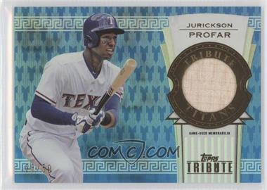 2014 Topps Tribute - Titans Relics - Blue #TTR-JP - Jurickson Profar /50