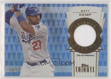 2014 Topps Tribute - Titans Relics - Blue #TTR-MK - Matt Kemp /50