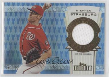 2014 Topps Tribute - Titans Relics - Blue #TTR-SS - Stephen Strasburg /50