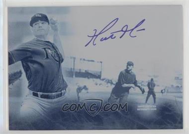 2014 Topps Tribute - Traditions Autographs - Printing Plate Cyan #TT-MMO - Matt Moore /1