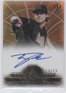 2014 Topps Tribute - to the Pastime Autographs - Gold #TPT-TSK - Tyler Skaggs /15