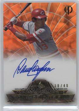 2014 Topps Tribute - to the Pastime Autographs - Orange #TPT-DC - Dave Concepcion /40